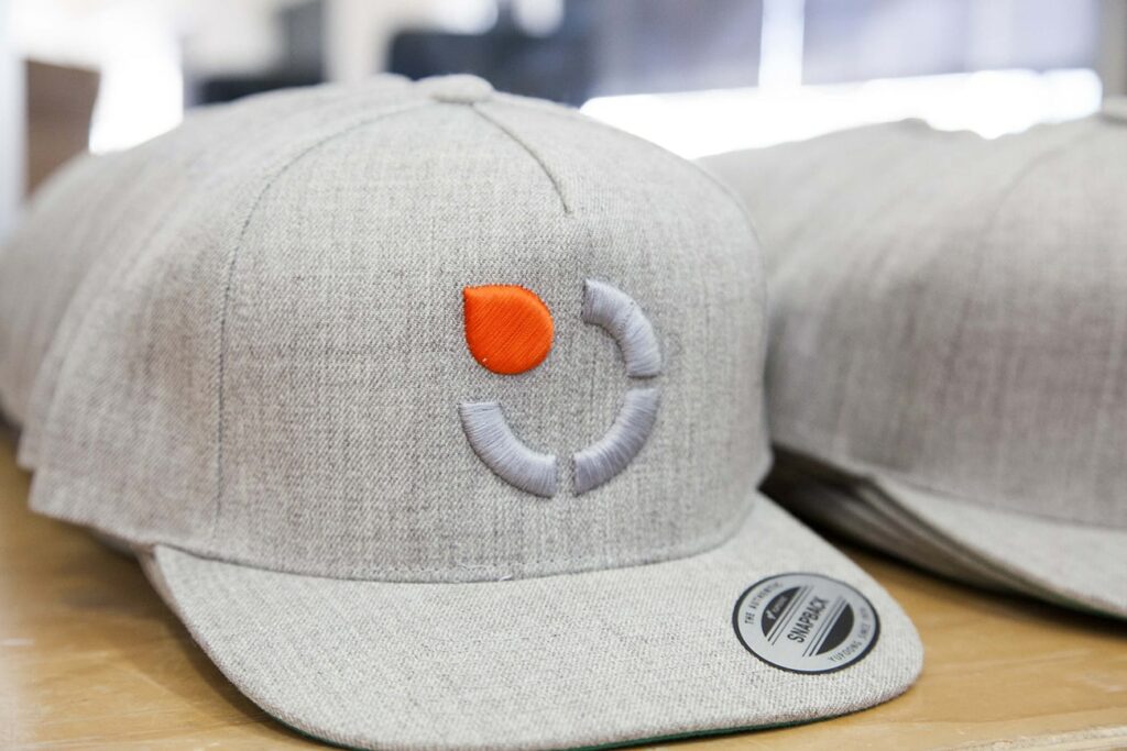a great snapback hat with an embroidered logo